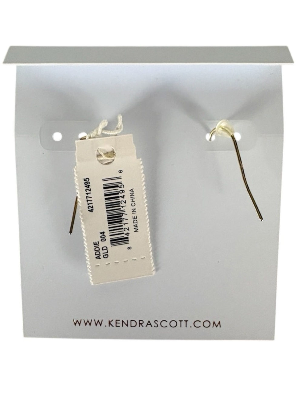 Kendra Scott Addie Drop Earrings in Gold Filigree - Box & Bag Included NWT - Picture 4 of 6